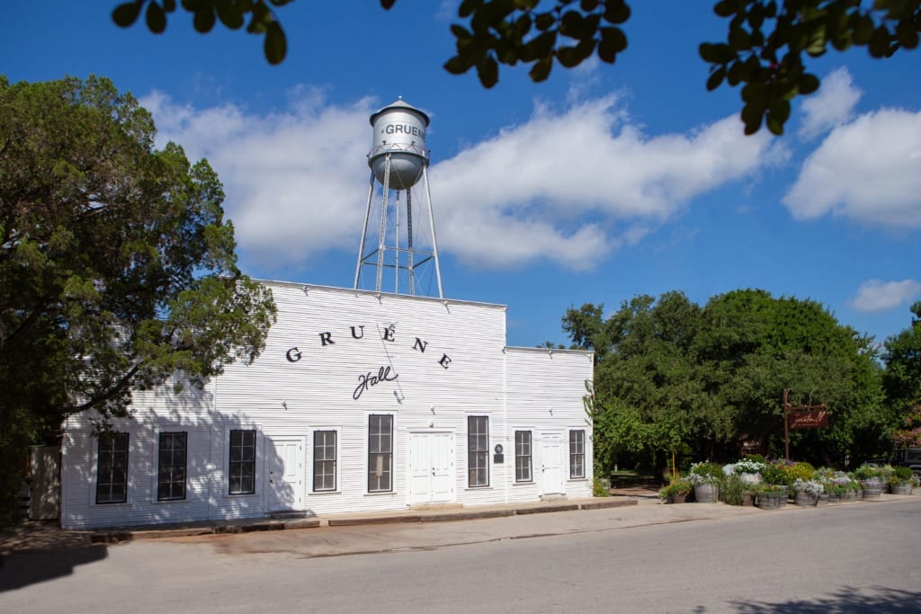 Gruene Hall exterior.