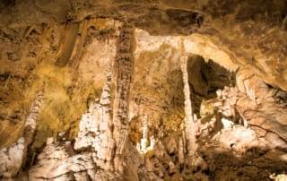 Natural Bridge Caverns interior.