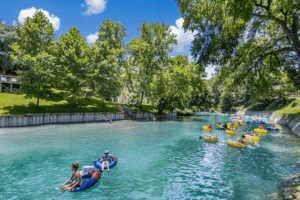 Photo of People Tubing in New Braunfels Texas