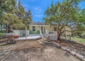 Photo of a Quaint Home in New Braunfels, One of the Most Romantic Getaways in Texas.