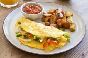 Photo of an Omelet, the Yummiest Breakfast in New Braunfels.