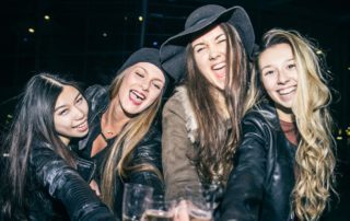 A group of women enjoying Things To Do In New Braunfels At Night.