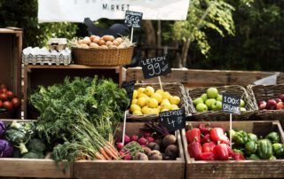 The New Braunfels Farmers Market.